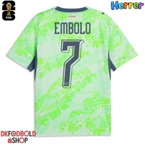 Schweiz Breel Embolo #7 Udebanetrøje VM 2026 Kort ærmer